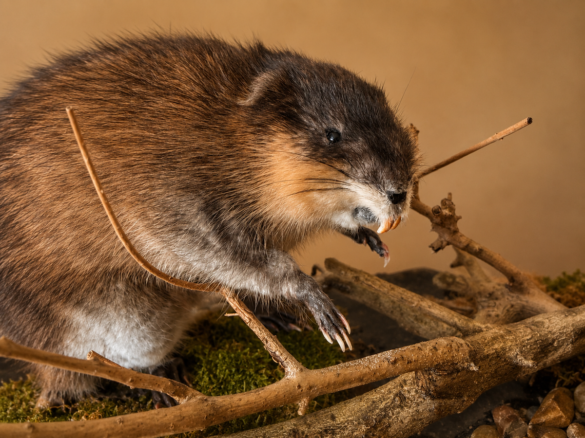 Muskusrat -Ondatra zibethicus